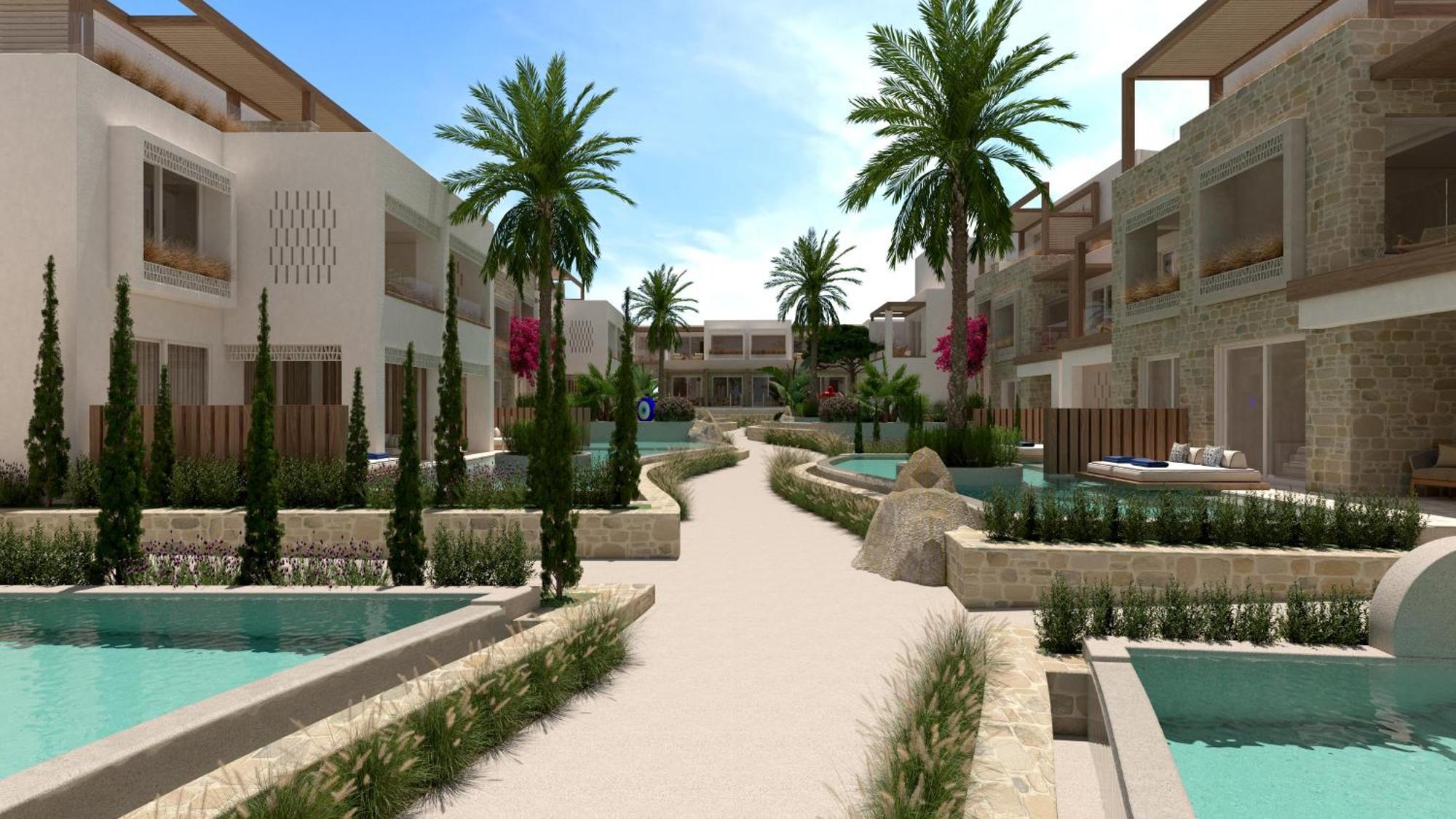 Uzenie All Suites Boutique Resort (Adults Only) Adelianos Kampos Bagian luar foto