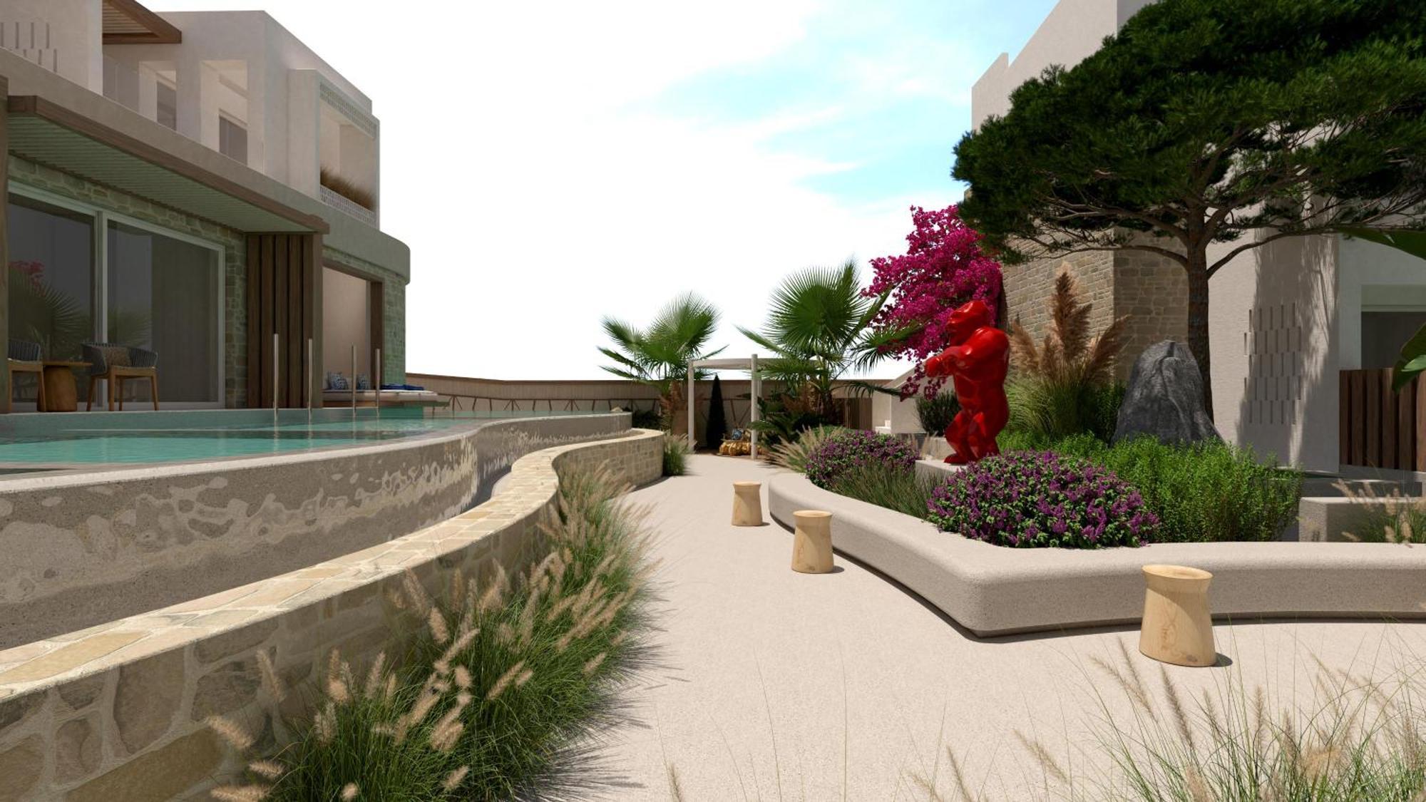 Uzenie All Suites Boutique Resort (Adults Only) Adelianos Kampos Bagian luar foto