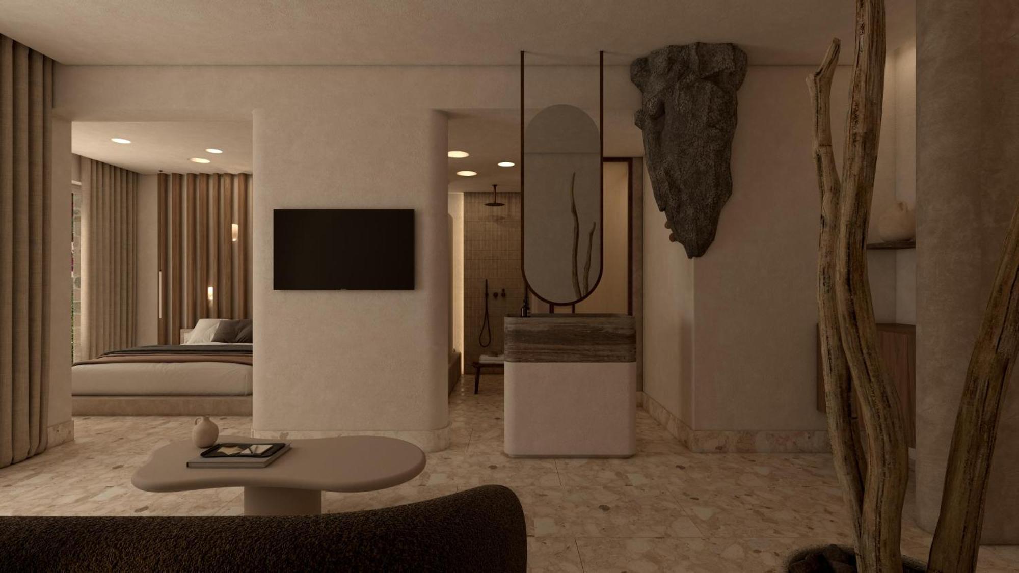 Uzenie All Suites Boutique Resort (Adults Only) Adelianos Kampos Bagian luar foto