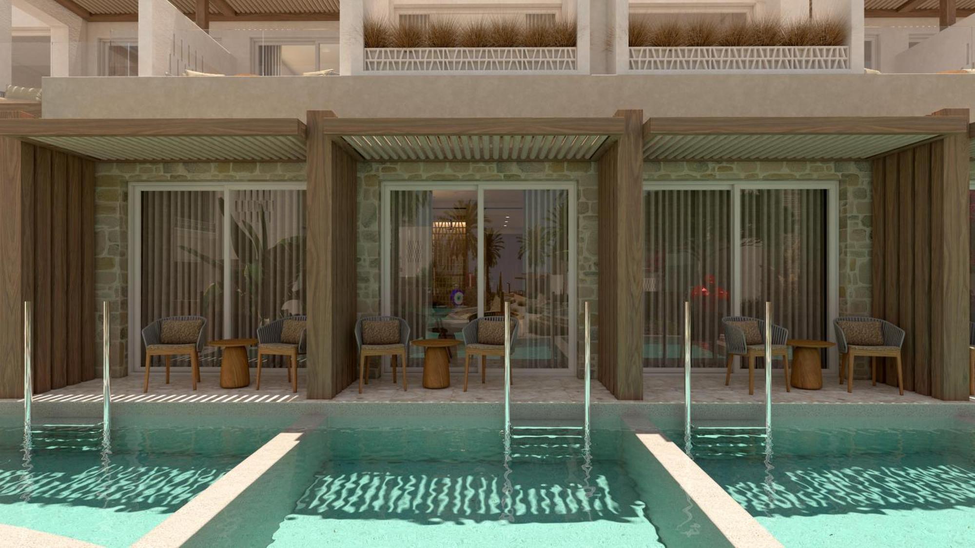 Uzenie All Suites Boutique Resort (Adults Only) Adelianos Kampos Bagian luar foto